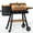 Bronze, variant on KingChii Wood Pellet Grill & Smoker, Electric Pellet Smoker Grill, 595 sq. in. Cooking Capacity, 13.2LB Hopper for Outdoor Patio Cooking Barbecue (Up to 500°F)