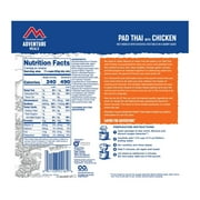 Mountain House Pad Freeze Dried Emergency Survival Backpacking and Camping Food Thai with Chicken - 6 Pouches