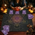 thumbnail image 4 of Drawstring Tarot Bag Jewelry Storage Tabletop Decorative Tablecloth Game Card Bag Small Wedding Bag Tarot Card Dices Bag, 4 of 9