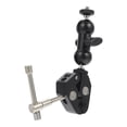 thumbnail image 3 of TAILTOSS 1Set Camera Clamp Mount Black ABS with 360-Degree Rotation Gear Protection 14X9X2CM for Photography Clamps, 3 of 8