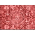 thumbnail image 1 of Ahgly Company Machine Washable Indoor Rectangle Abstract Red Modern Area Rugs, 8' x 12', 1 of 4