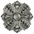 thumbnail image 2 of Urbanest Medallion Curtain Holdback – Elegant Drapery Tieback, Farmhouse Drapery Hardware for Stylish Window Treatments, 2 Pieces, English Antique Silver/Pewter, 2 of 2