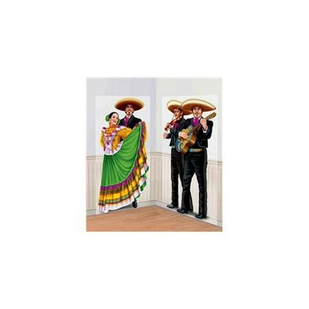 Dancers and Mariachis 65in Scene Setter Add-Ons 2ct