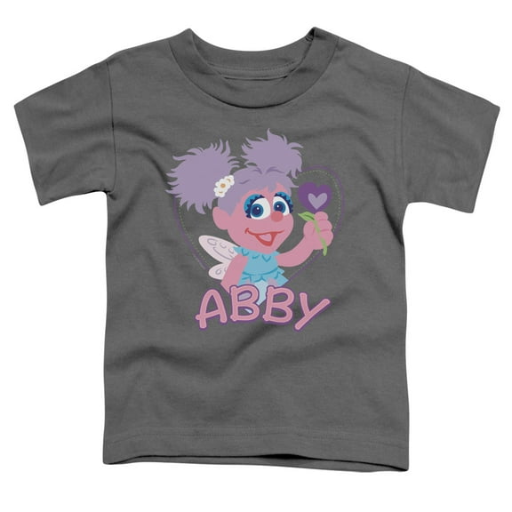 Sesame Street - Flat Abby - Toddler Short Sleeve Shirt - 4T