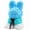 D, variant on 9.84 inches PE simulation foam flower rabbit, immortal flower rabbit, Valentine's Day rose rabbit, Christmas