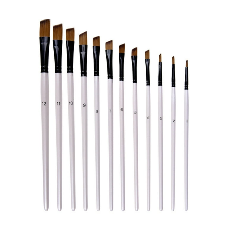 MEEDEN 5 Pcs Watercolor Paint Brushes, Portable Paint Brush Set Round  Pointed, Retractable Travel Watercolor Brushes with Carry Case 