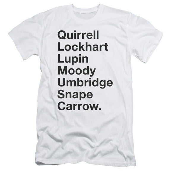 Harry Potter - Professors - Premium Slim Fit Short Sleeve Shirt - Medium