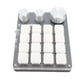 thumbnail image 1 of 16 Teclas 3 Perillas Teclado Programable Macro, 3 Modos Personalizar Teclado Mecánico, Interruptor Azul Numpad Swappable Numpad, Juego Con Luz RCG, 1 of 7