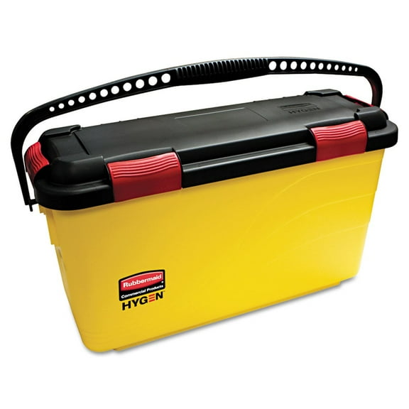 Rubbermaid Commercial HYGEN Charging Bucket Yellow Q95088YW