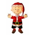 thumbnail image 1 of ProductWorks 32" LED PreLit Charlie Brown in a Santa Suit Yard Art-80 Lights, 1 of 4