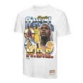 thumbnail image 2 of Men's Mitchell & Ness Shaquille O'Neal White Los Angeles Lakers Commemorative Collage T-Shirt, 2 of 3