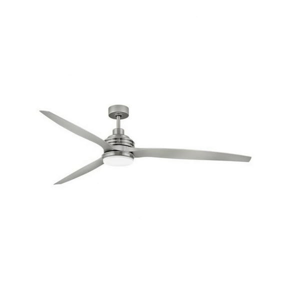 72 inch 3-Blade Ceiling Fan with Light Kit-Brushed Nickel Finish Bailey Street Home 81-Bel-4243698