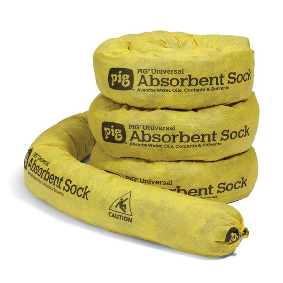 Basement Water Absorber Sock Yellow 3-Pack