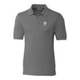 thumbnail image 2 of Men's Cutter & Buck Steel Houston Oilers Advantage Tri-Blend Pique Big & Tall Throwback Polo, 2 of 3