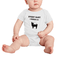 thumbnail image 2 of Every Baby Needs A Yorkshire Terrier Dog Cute Baby Jumpsuits For Boy Girl 0-3 Months, 2 of 5