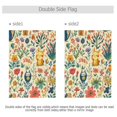thumbnail image 4 of Yayeee Garden Flag 28"x40" Double Sided Outdoor Yard Lawn Holiday Decorations, Floral Animals, 4 of 6