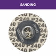 thumbnail image 6 of Dremel EZ413SA EZ Lock 1-1/4" 240 Grit Sanding Discs | 5-Pack, 6 of 12