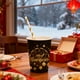 thumbnail image 4 of Vajilla desechable de papel, decoraciones navideñas en negro y dorado, vajilla para fiesta temática de Año Nuevo, platos desechables de papel de 18 y 23 cm, vasos de papel y pañuelos, juego de platos, 4 of 6