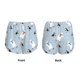 thumbnail image 3 of Balery Skiing penguin Bear Pantalones cortos deportivos para mujer con forro y dos bolsillos, elásticos, para entrenamiento, gimnasio, yoga-X-Large, 3 of 7
