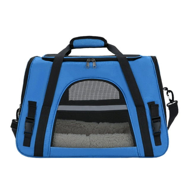 Justharion OxfordCloth Support pour Animaux de Compagnie avec des Caractéristiques de Sécurité et de Résistance aux Rayures pour les Chats Rendant la Vie des Animaux Plus Bleue