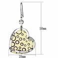 thumbnail image 2 of Women's Iron Gold+Rhodium Crystal Clear 7.90(g) Dangle & Drop Earrings, 2 of 2