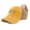 Mustard, variant on Womens Ponytail Cap Saved by Grace Jesus Christian Embroidery Cotton Distressed Trucker Hats Strap Closure Black Design Only