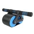 thumbnail image 3 of Rodillo con ruedas Springback, ejercitador abdominal doméstico, entrenamiento de realce, equipo de Fitness silencioso, azul, 3 of 12