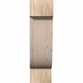 thumbnail image 2 of 6"W x 10"D x 22"H Alpine Rough Sawn Corbel, Douglas Fir, 2 of 9
