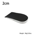 thumbnail image 3 of US 2-4 Pairs Men Women Invisible Height Increase Insoles Heel Lift Taller Pad, 3 of 12