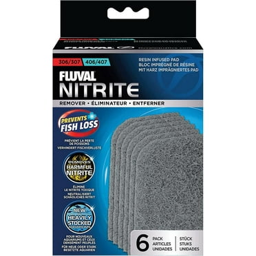 Hagen Fluval Nitrite Remover Pad 306/307 and 406/407 - 6 pk