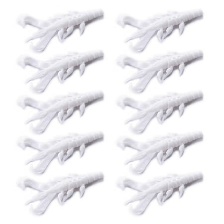 TRINGKY 10Pcs Soft Swim Fishing Lures 8.70cm Crawfishes Baits Shrimp Claw Shrimp Lures