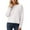 White, variant on KHONTS Pullover Sweaters for Women Fall Crewneck Slouchy Long Sleeve Sweater Loose Casual Knit Tops Winter Clothes 2025 White XL