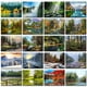 thumbnail image 4 of SDOYUNO 60x75cm Pintura sin marco por números Imágenes de paisajes naturales por números DIY para regalo de decoración del hogar, 4 of 5