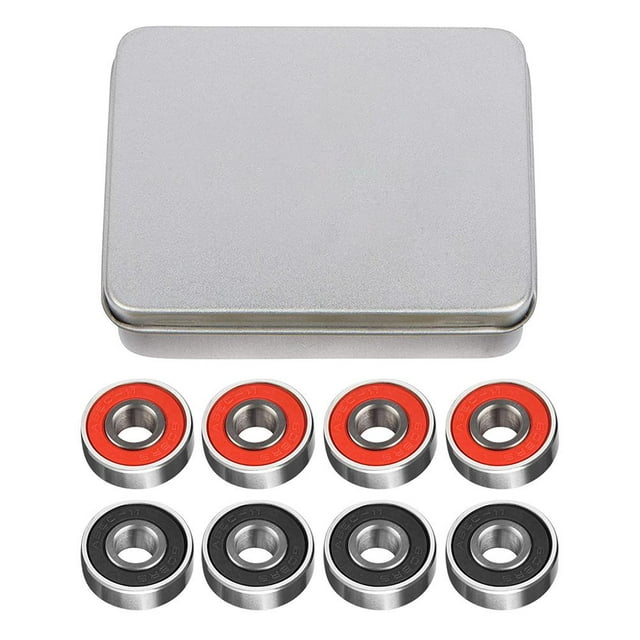 CNMF 8 Pack ABEC-11 608ZB Skateboard Bearing Random Color High Speed Bearings Inline Skates Colorful Bearings Set