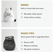 Friction Labs Magic Chalk Ball PRO 2.2 oz - Premium Chalk Ball for Rock Climbing
