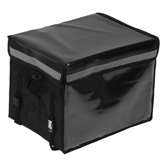 Insulated Food Delivery Bag, Waterproof Insulated Reusable Grocery Bag Cooler Bag with Zippered Top, Keep Food Warm Catering Therma for Doordash, Delivery Drivers, Restaurant