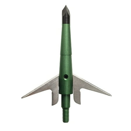 Montec 100 Grain - (Pack of 3) Expandable Crossbow Broadheads by Swhacker, 2 Blade 100 Grain 2