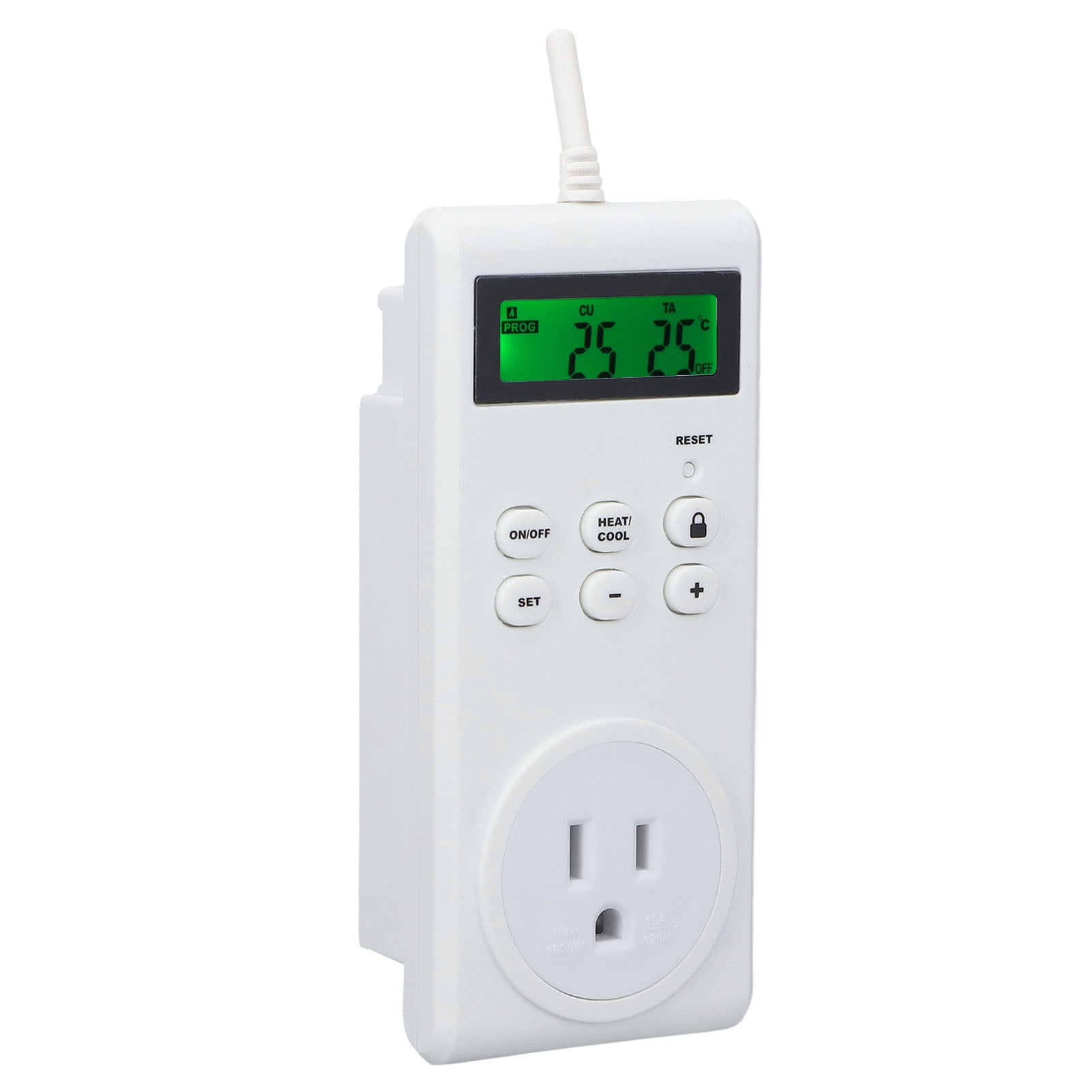 Temperature Control Outlet Thermostat Outlet Wireless Programmable