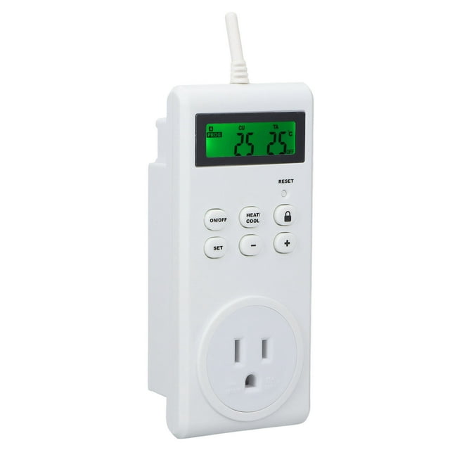 Temperature Control Outlet Thermostat Outlet Wireless Programmable