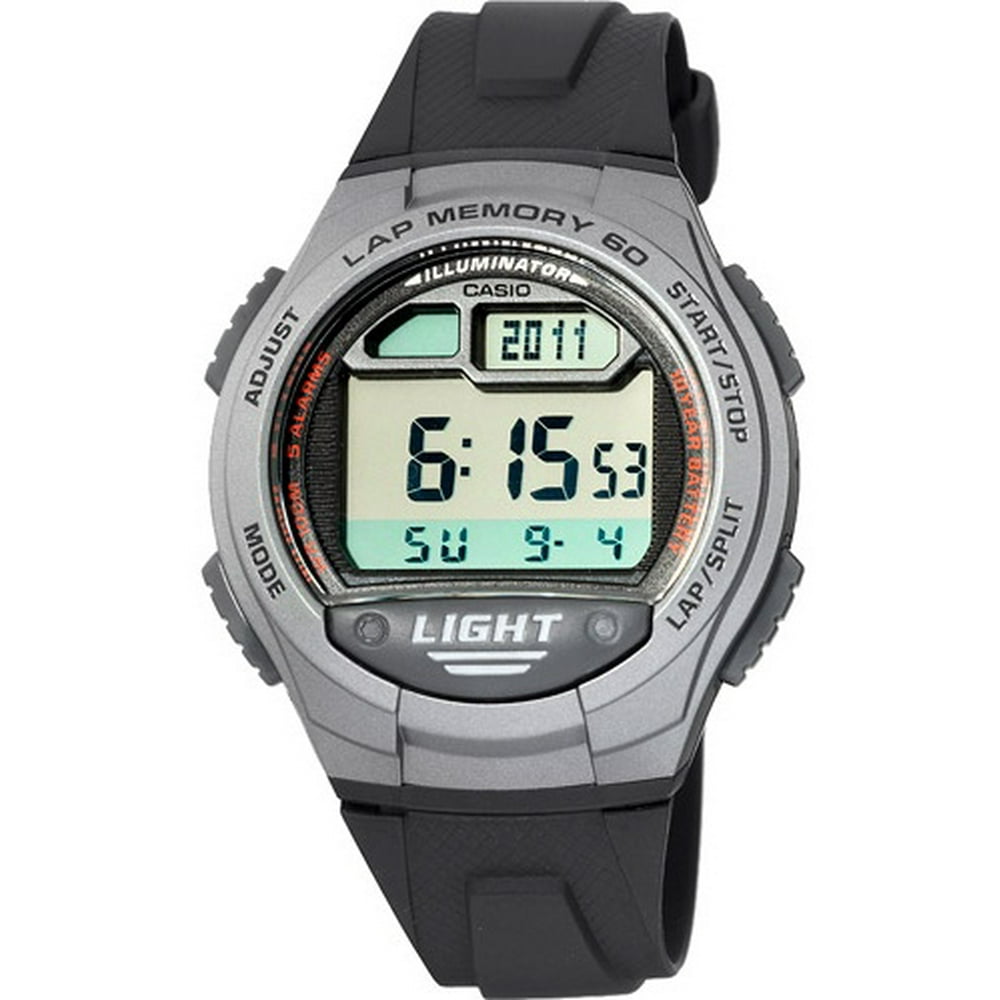 Casio Men's 60Lap Runners Watch, Resin Band