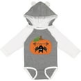 thumbnail image 3 of Inktastic Halloween Pumpkin Funny Bat Boys or Girls Long Sleeve Baby Bodysuit, 3 of 5