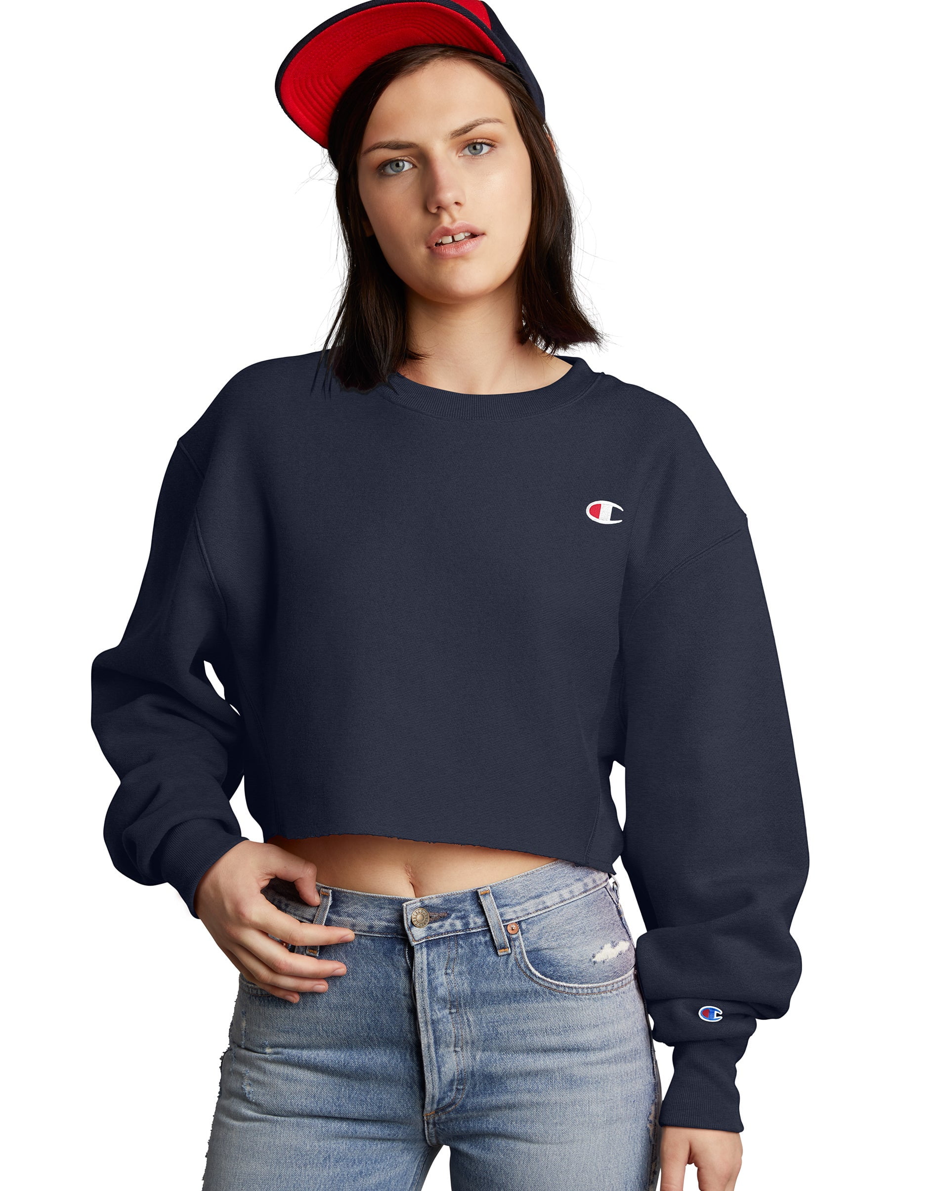 champion reverse weave crop top
