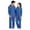Dark Blue, variant on Men's Airflow Enhanced Jumpsuit for Everyday Comfort and Mobility, Lightweight Design