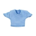 thumbnail image 2 of Camiseta corta para figura de acción femenina a escala 1/12 para figura de acción de 6 pulgadas. Estilo profesional y moderno. Azul, 2 of 9