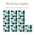 thumbnail image 3 of 10 Pack Crystal Tile Stickers Self Adhesive Wall Decals,10cm x 10cm Peel & Stick Tiles for Kitchen,Bathroom DIY Home Decor,Waterproof & Heatproof,1 Square Meter Coverage, 3 of 9
