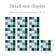 thumbnail image 3 of Paquete de 10 pegatinas 3D de cristal para azulejos, autoadhesivas para cocina y baño, 10 cm x 10 cm, resistentes al agua y al calor, ideales para decorar el hogar (1 metro cuadrado), 3 of 7