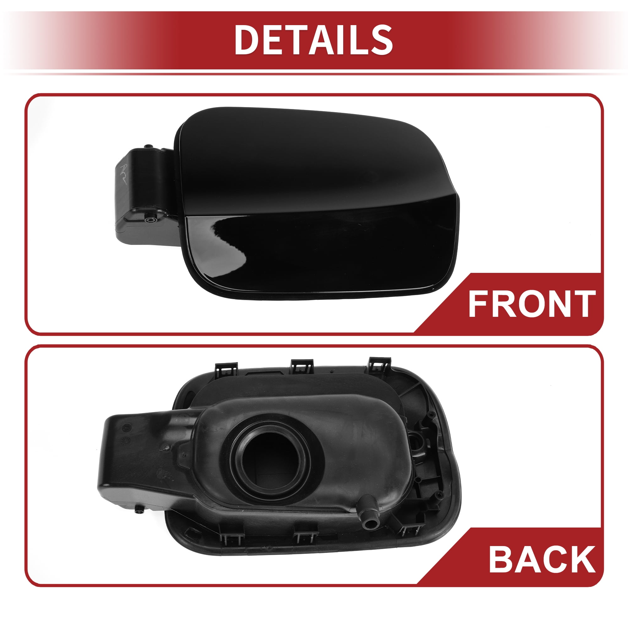 Unique Bargains Fuel Tank Door Cap for Volkswagen Atlas 2017-2022 Fuel Filler Flap Cover