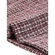 thumbnail image 5 of Falda de tweed a cuadros para mujer INSPIRE CHIC, con decoración de botones en contraste, falda mini de cintura alta, XS, roja, 5 of 6