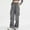 Gray, variant on LSLJS Hiking Pants Women Drawstring Waisted Outdoor Cargo Pants Casual Solid Color with Pockets Athletic Joggers, S-XL