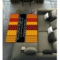 thumbnail image 1 of DEYOU Harry Potter Gryffindor Pattern Area Rugs 5 x 6ft Floor Carpet Mat for Living Dinning Room Bedroom Kitchen Hallway Office Decor, 1 of 6